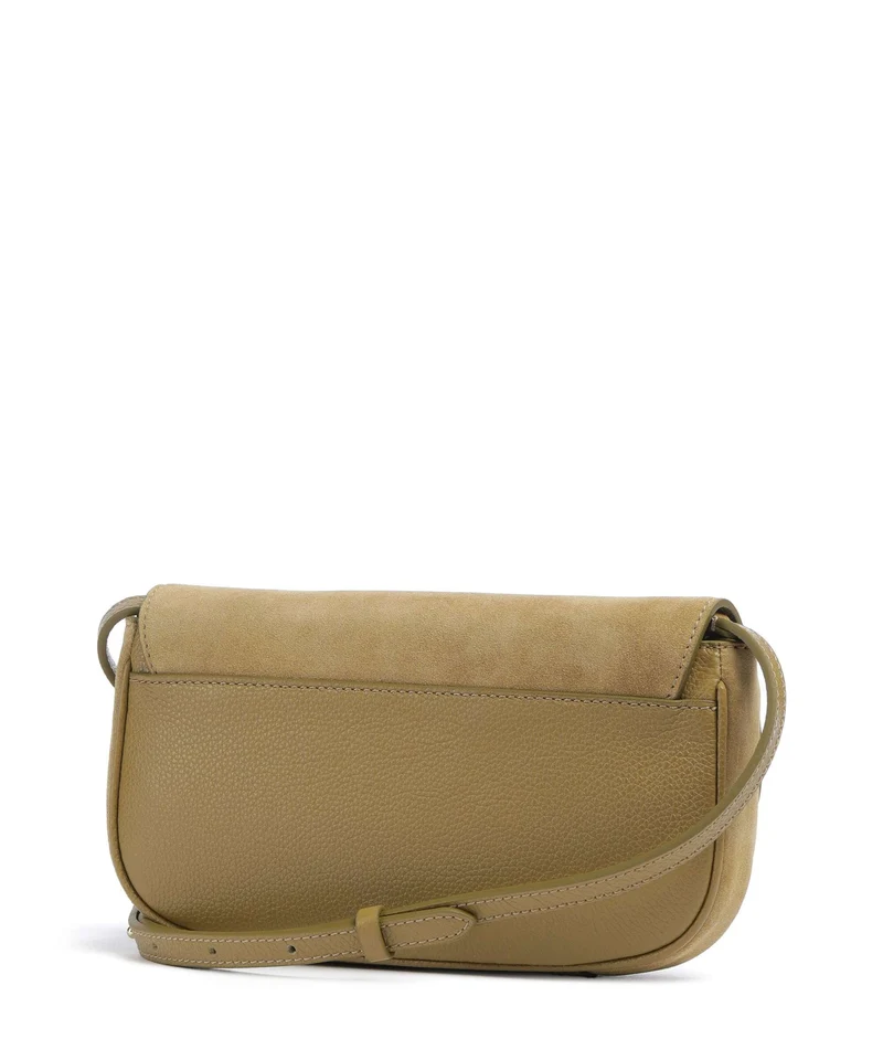 Coccinelle Mavery Suede Umhängetasche seagrass