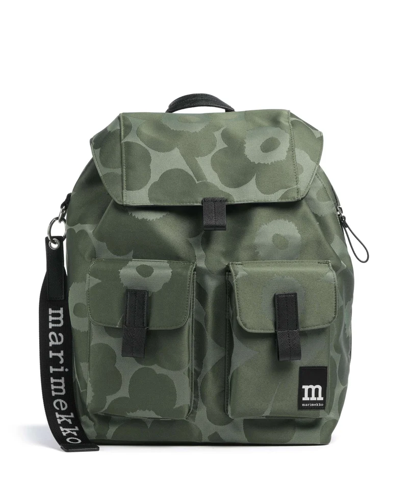 Marimekko Everything Unikko L Rucksack green/light green
