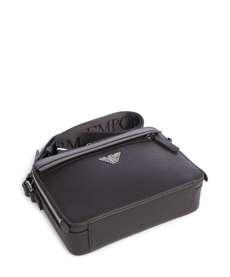 Emporio Armani Business Regenerated Umhängetasche ebony