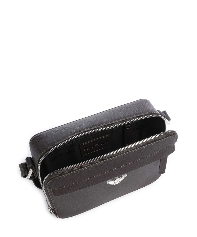Emporio Armani Business Regenerated Umhängetasche ebony