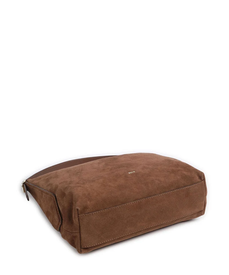 Abro Suede Carina Beuteltasche wood