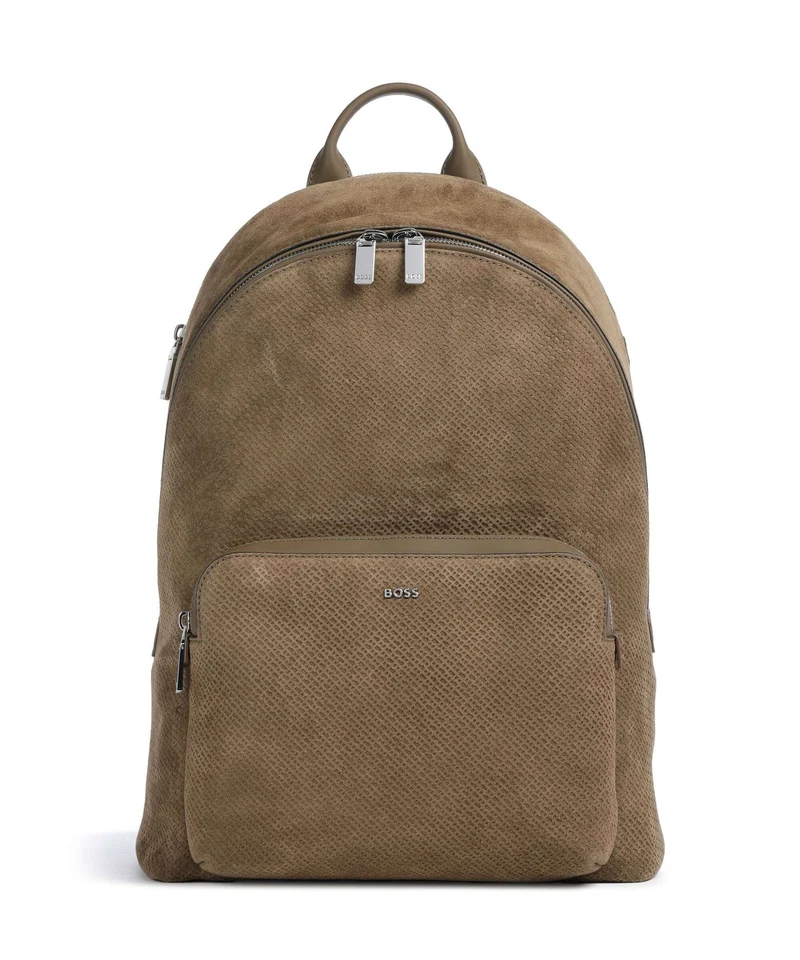 BOSS Crosstown Rucksack dark beige