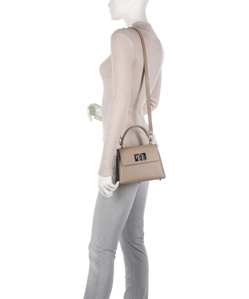 Furla 1927 Mini Handtasche greige