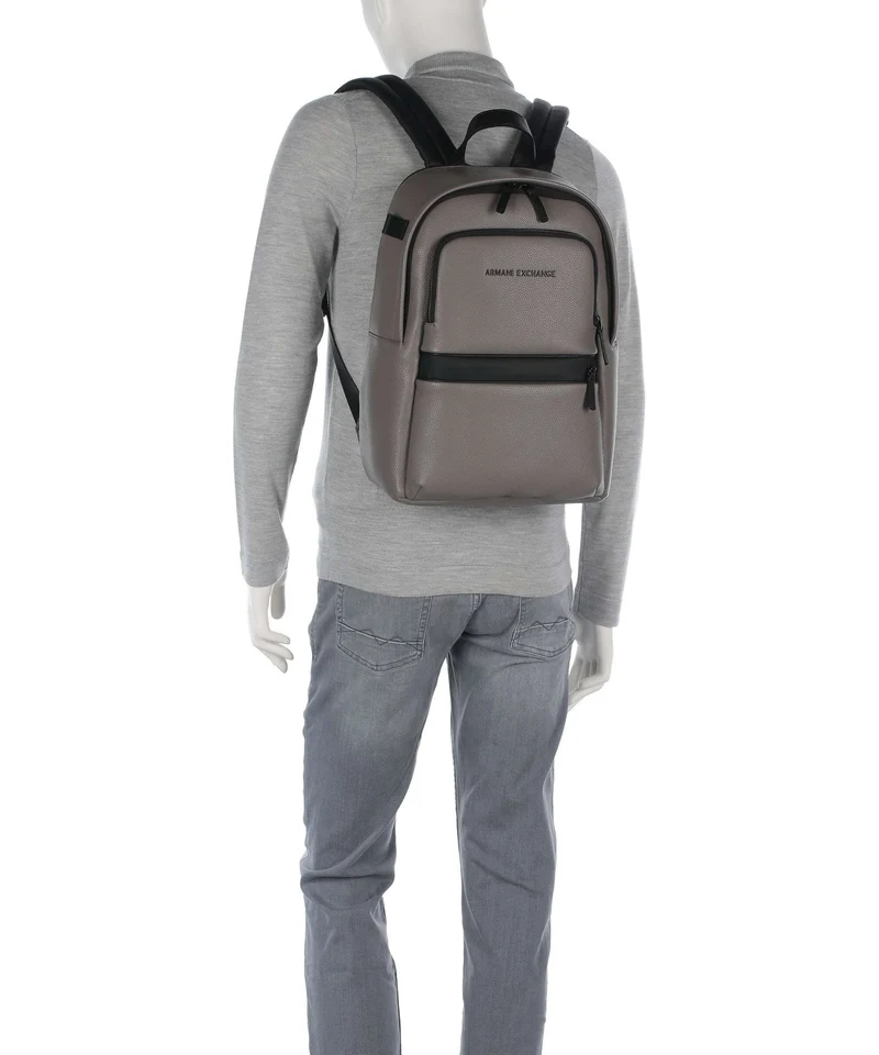 Armani Exchange Madrid Rucksack driftwood