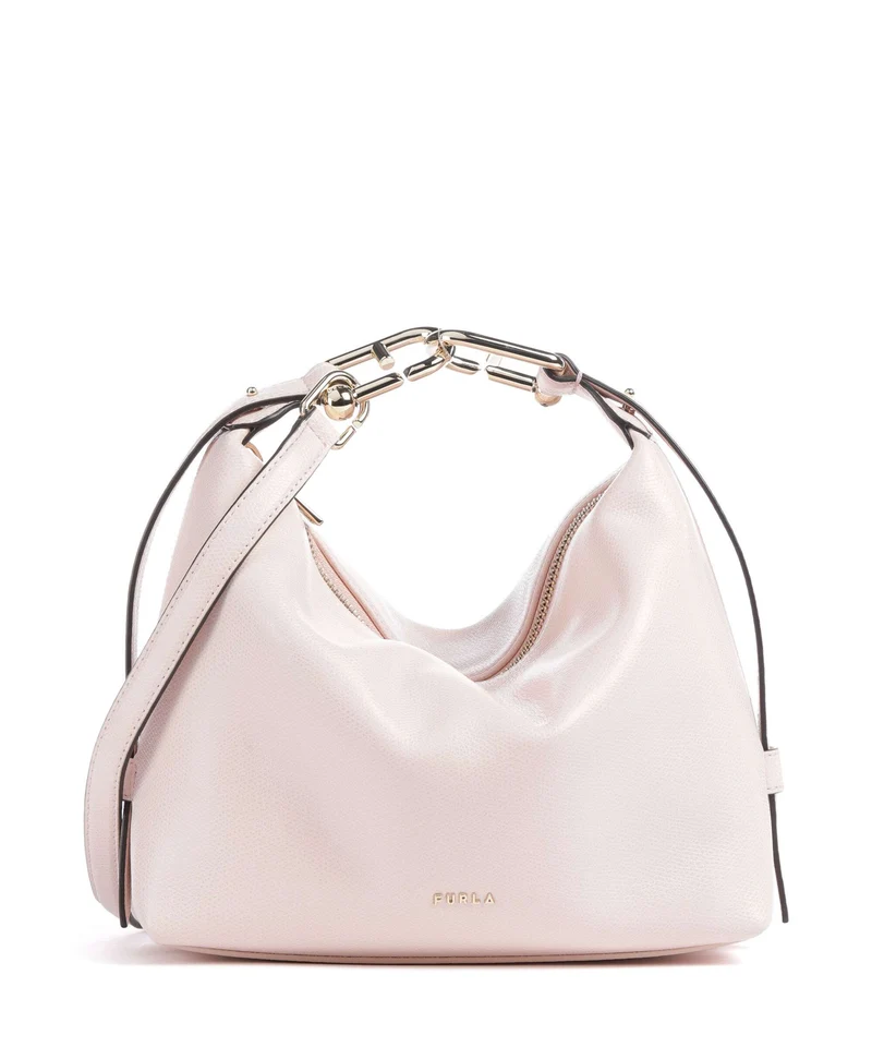Furla Tonie Mini Schultertasche dusty pink