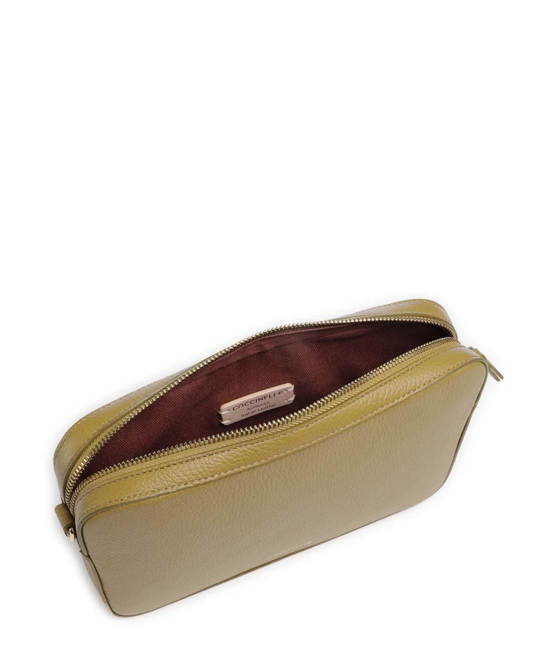 Coccinelle Tebe Schultertasche seagrass