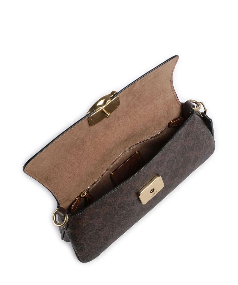 Coach Jet Schultertasche maple