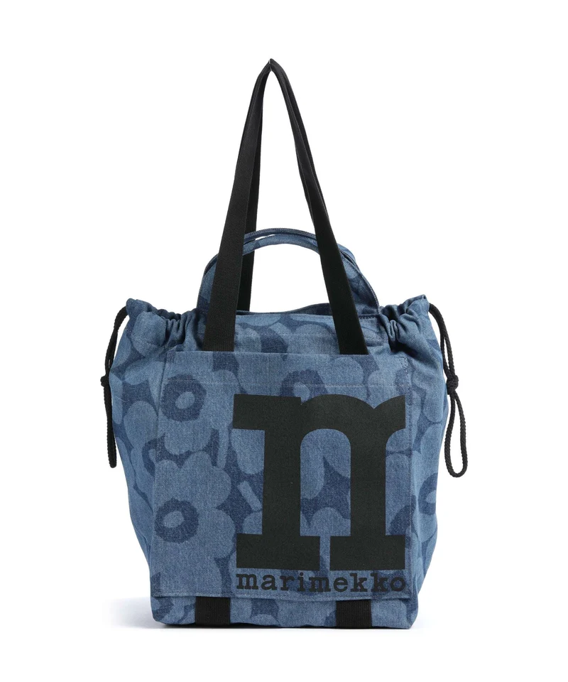 Marimekko Mono City Unikko Shopper mid indigo