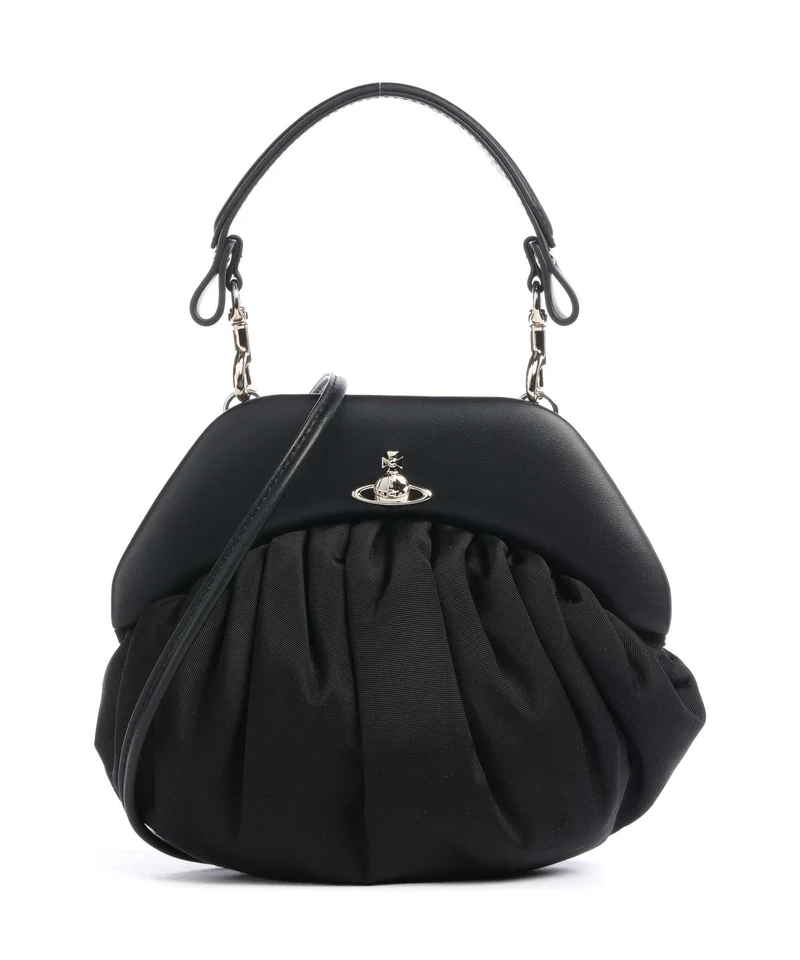 Vivienne Westwood Brooke Moire Umhängetasche black