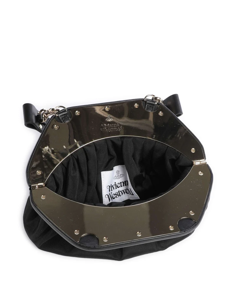 Vivienne Westwood Brooke Moire Umhängetasche black