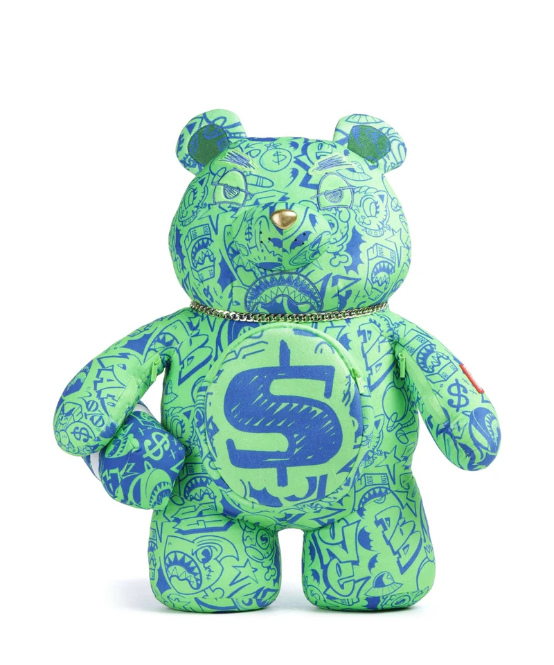 Sprayground Tatted Up No Face Moneybear Rucksack multicolour