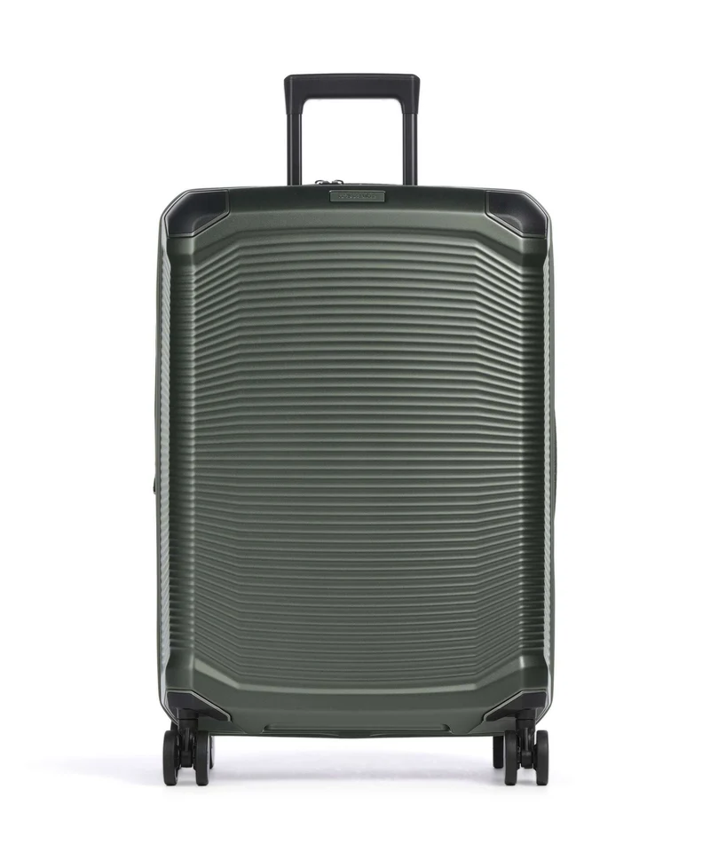 Travelite Millenium 4-Rollen Trolley pine green