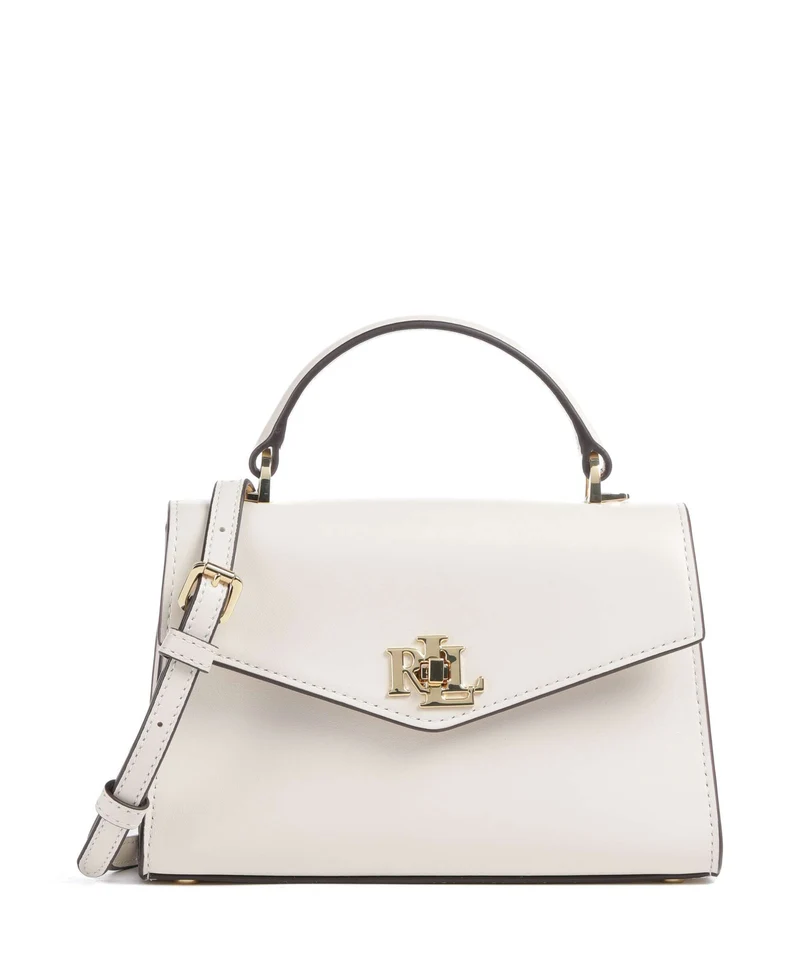 Lauren Ralph Lauren Farrah Small Umhängetasche soft white