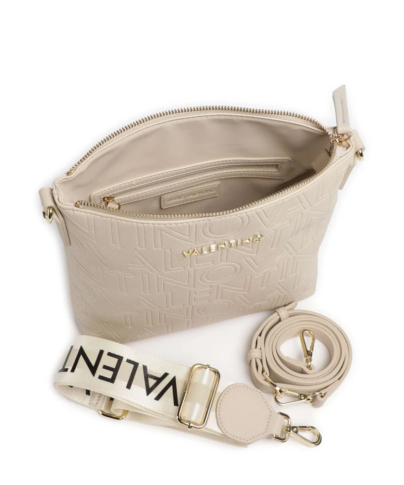 Valentino Bags Pansy Umhängetasche ecru
