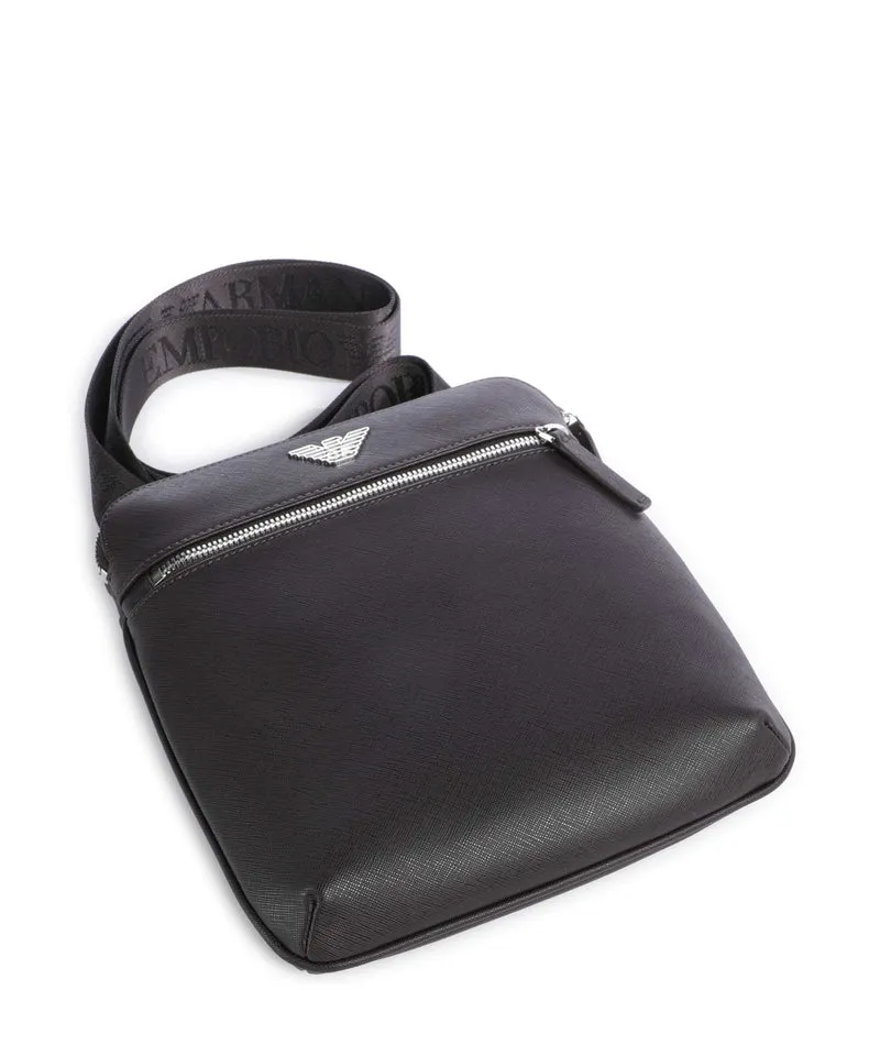 Emporio Armani Business Regenerated Umhängetasche ebony