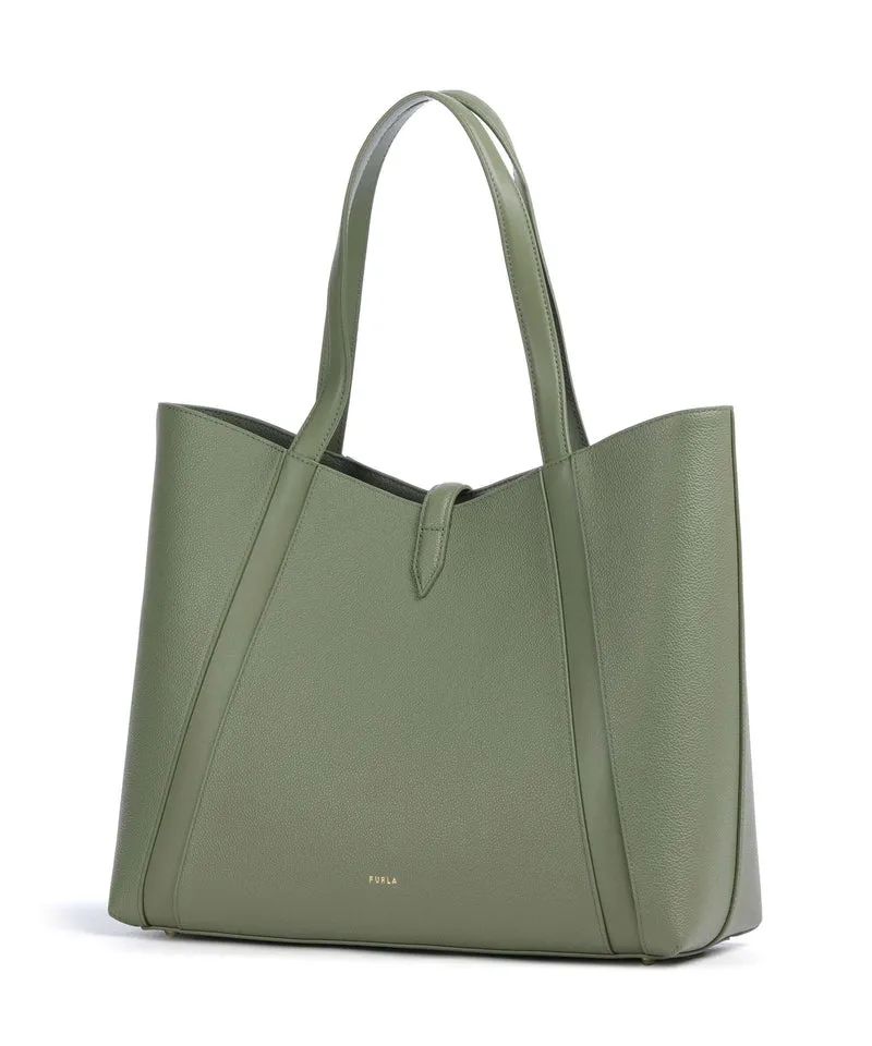 Furla Goccia L Shopper avocado