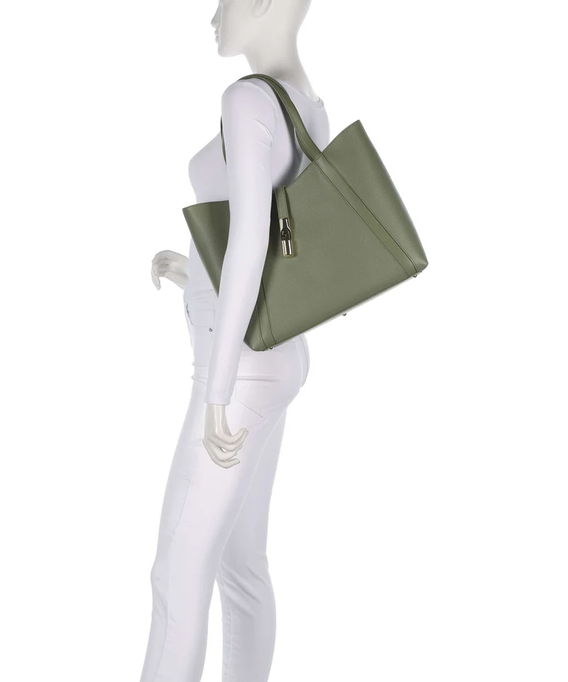 Furla Goccia L Shopper avocado