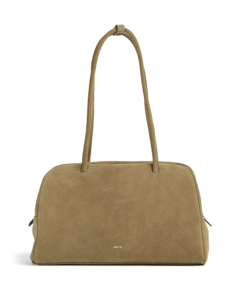Abro Suede Amara Schultertasche mud