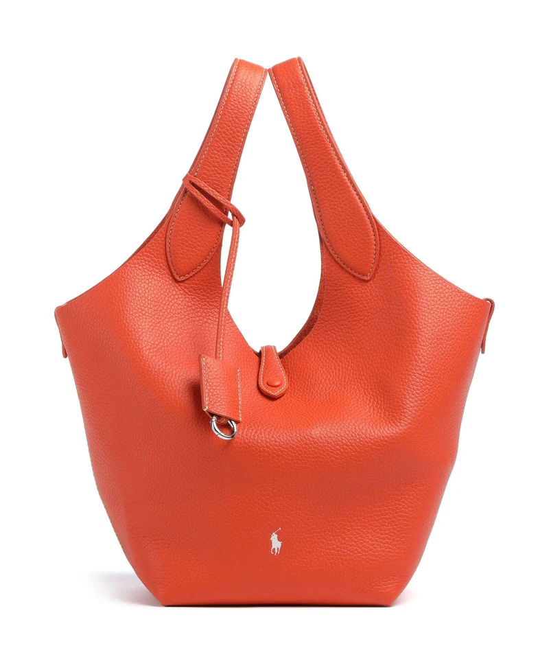 Polo Ralph Lauren Play Medium Handtasche sunset orange