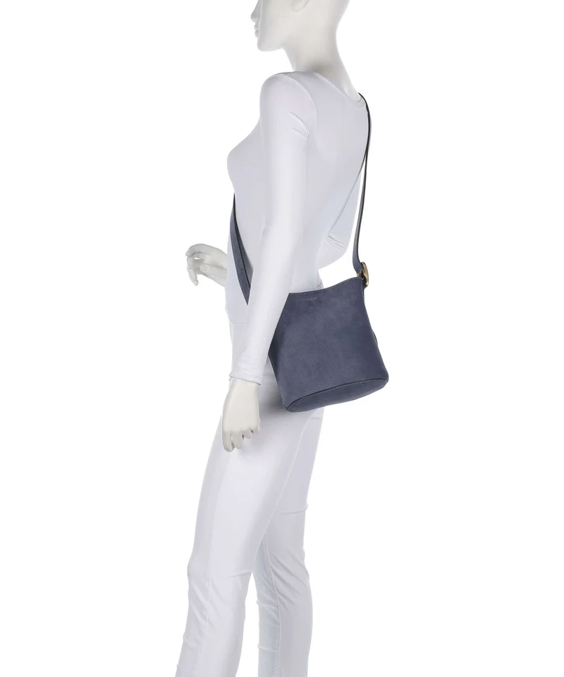 Coach Bleecker 21 Bucket Handtasche light denim