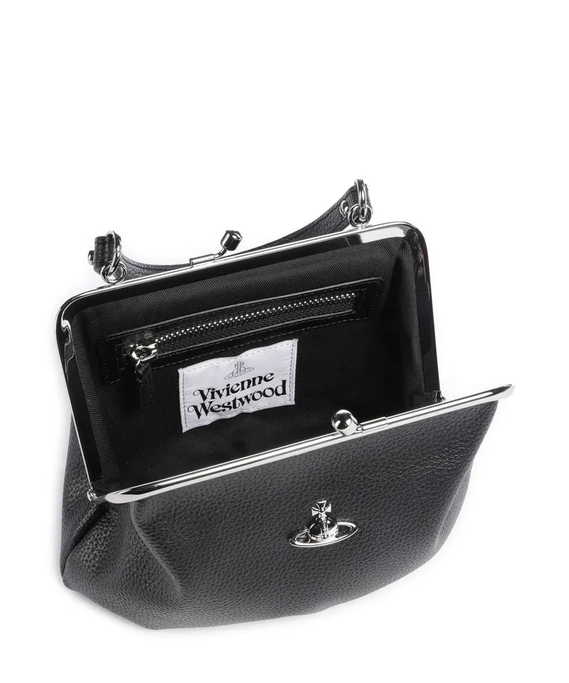 Vivienne Westwood Granny Frame Grain Handtasche black
