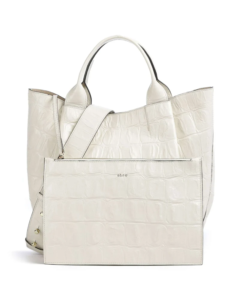 Abro Maxi Cocco Essential Medium Handtasche milk