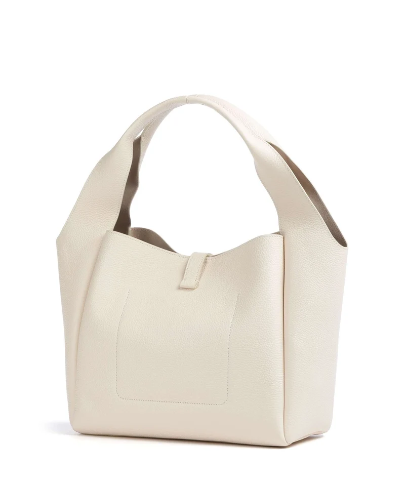 Aigner Zaira M Beuteltasche macadamia white