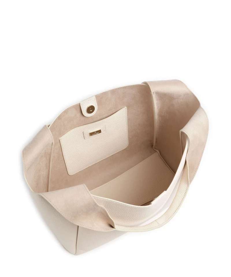 Aigner Zaira M Beuteltasche macadamia white