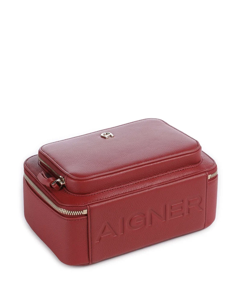 Aigner Zita S Umhängetasche burnt red