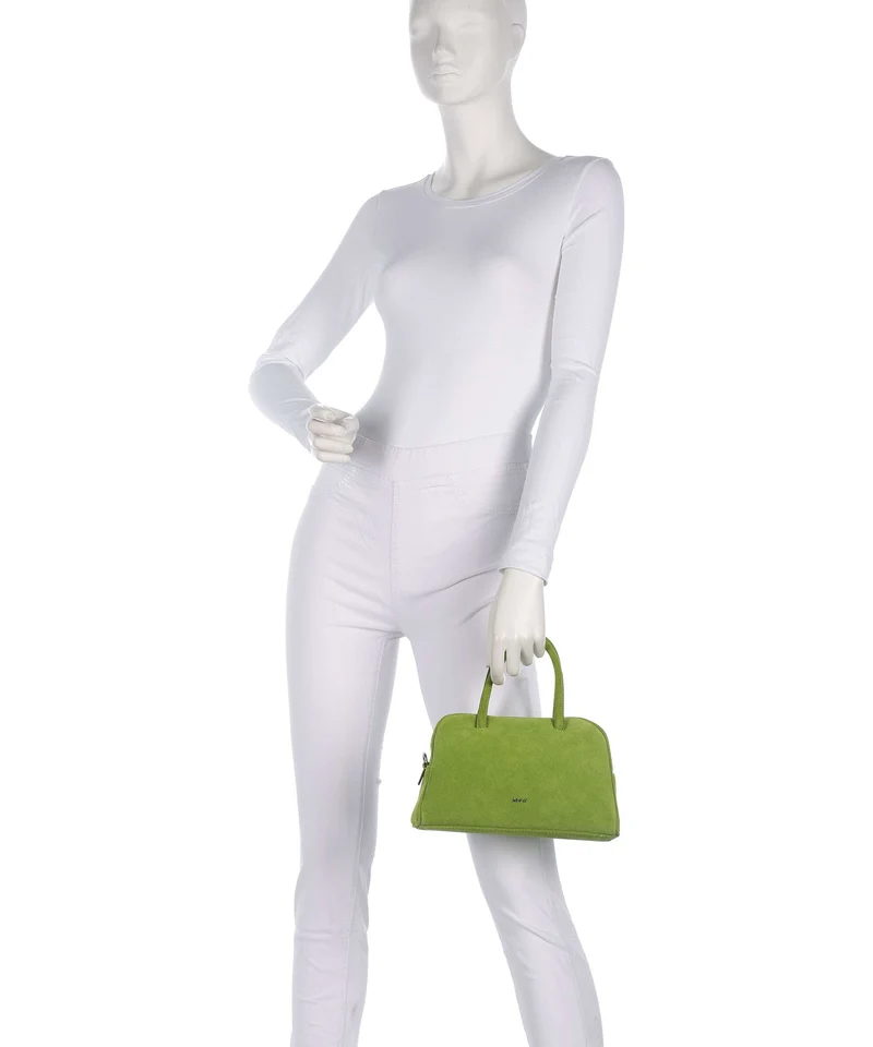 Abro Suede Amara Handtasche lime