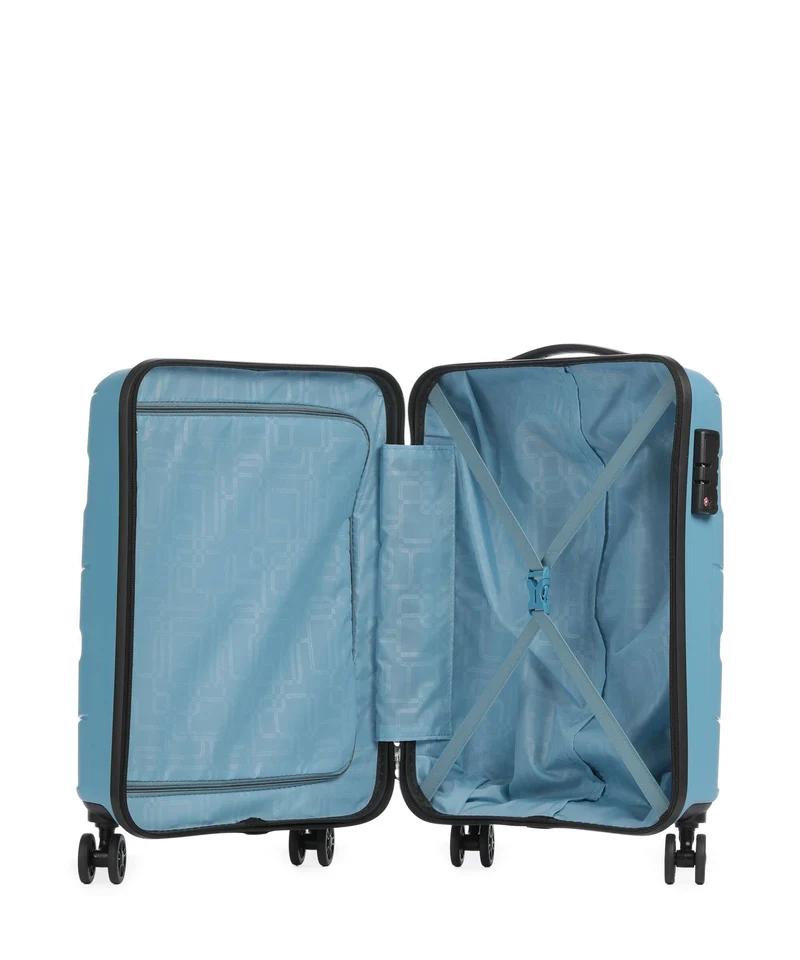 American Tourister Jetdriver 3.0 4-Rollen Trolley light blue