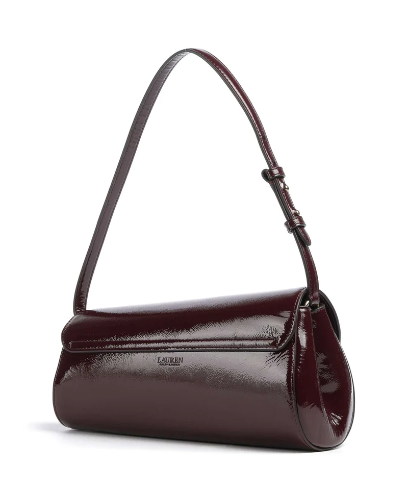 Lauren Ralph Lauren Tasha Medium Schultertasche dark garnet