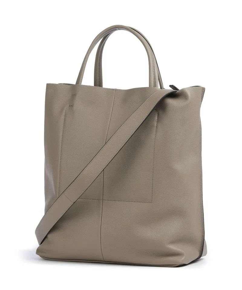 Liebeskind Hera Small Pebble L Handtasche neutral grey
