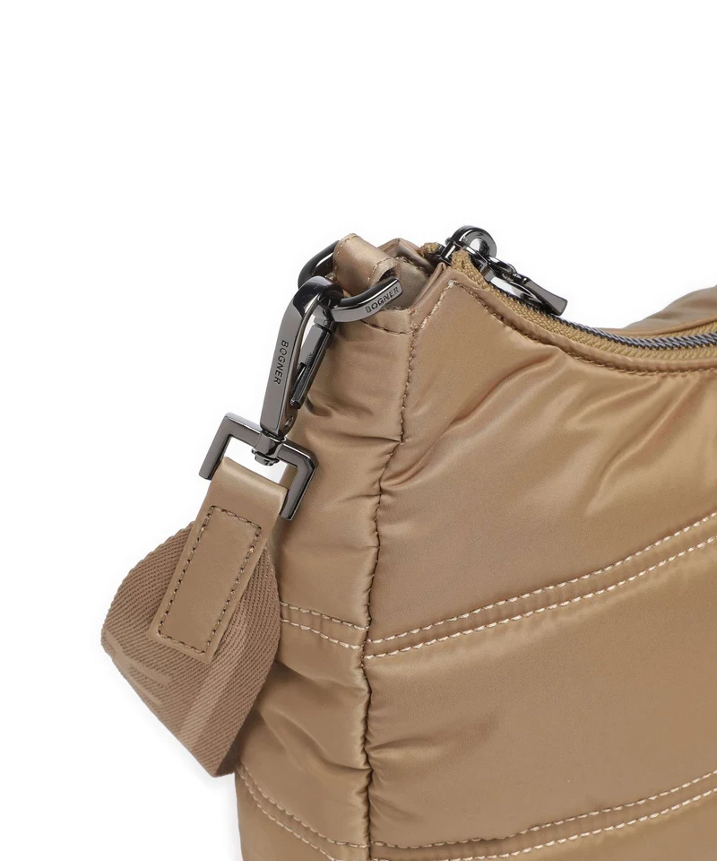 Bogner Wallis Tessuto Odette Umhängetasche brown sugar