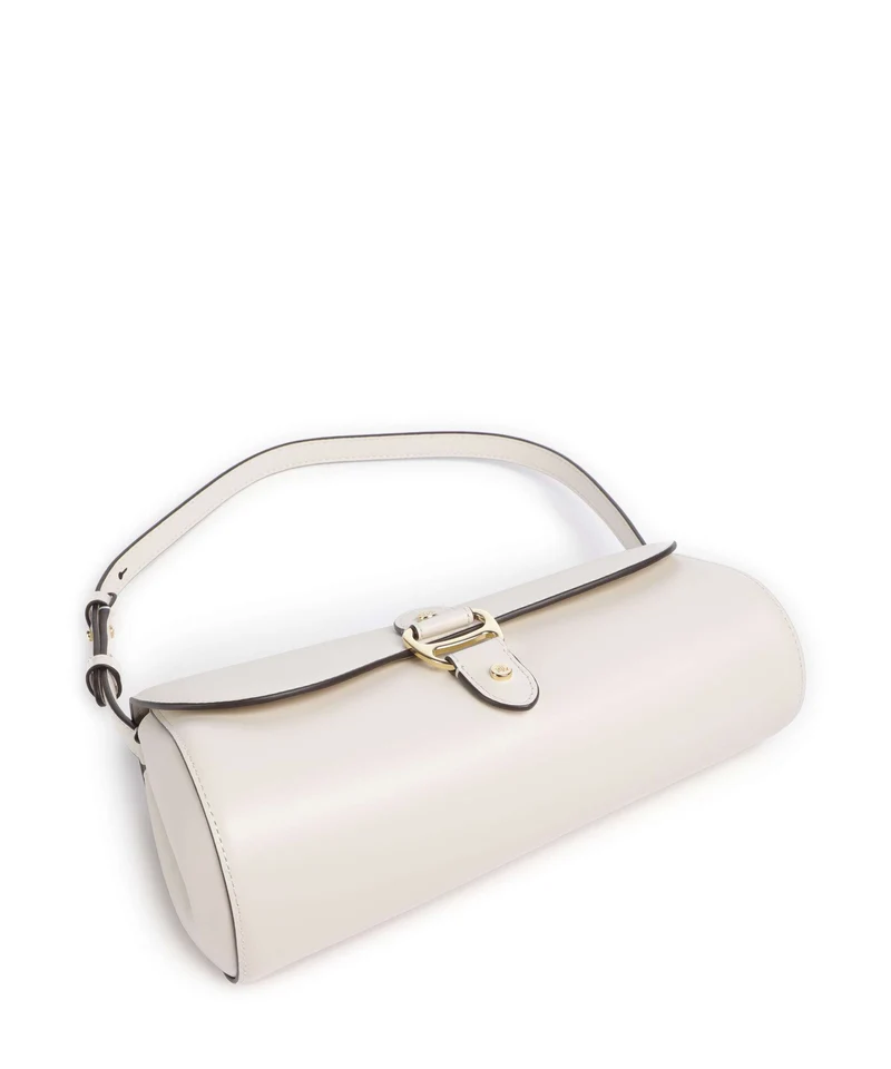 Lauren Ralph Lauren Tasha Medium Schultertasche soft white
