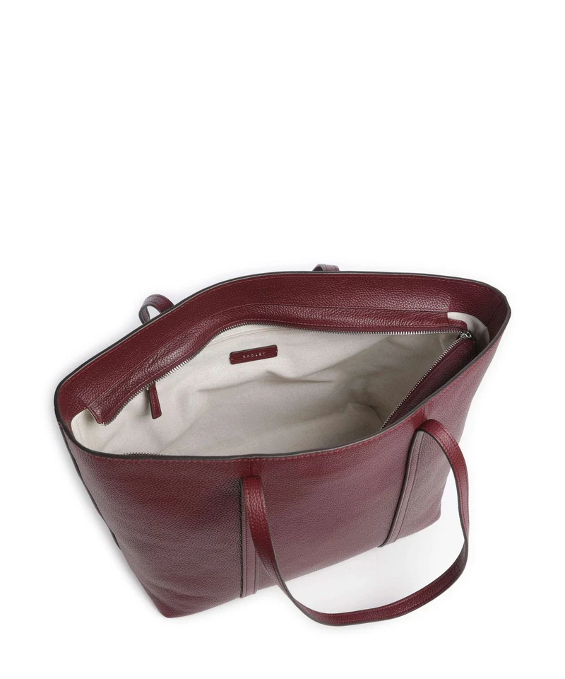Radley London The Weekly Shopper dark cherry