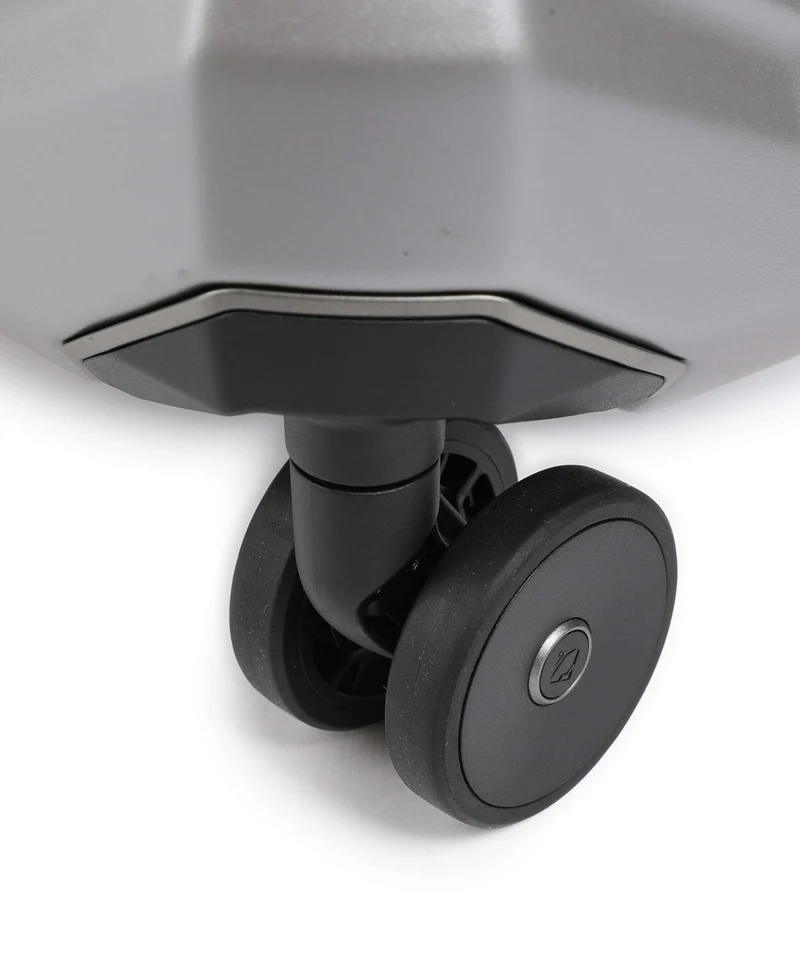 Travelite Millenium 4-Rollen Trolley silver