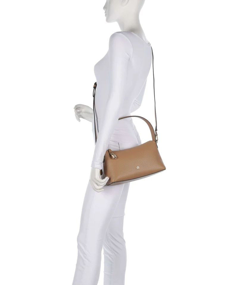 Aigner Delia S Schultertasche oat beige