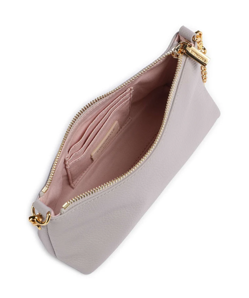 Coccinelle Aura Schultertasche oyster