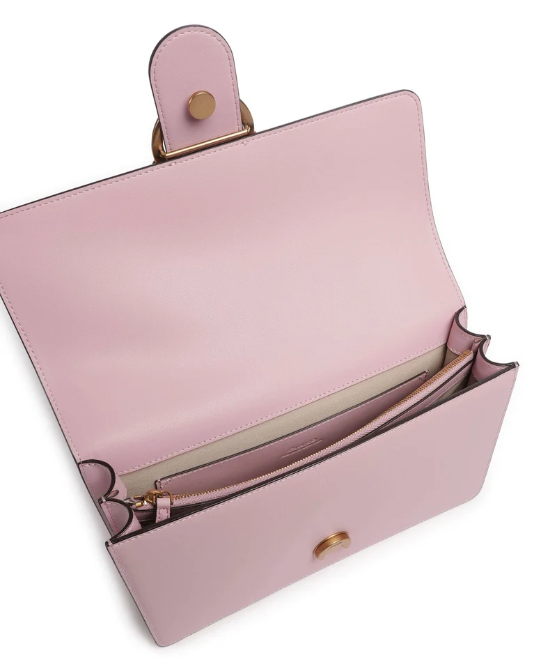 Pinko Love One Classic Umhängetasche rosa chiaro/antique gold