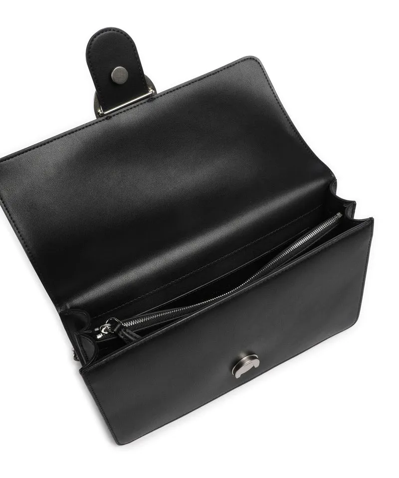 Pinko Love One Classic Umhängetasche nero/old silver
