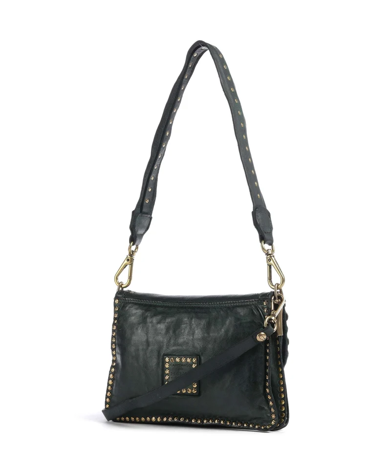 Campomaggi Schultertasche green bottle
