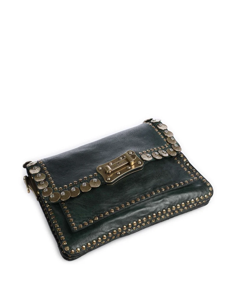 Campomaggi Schultertasche green bottle