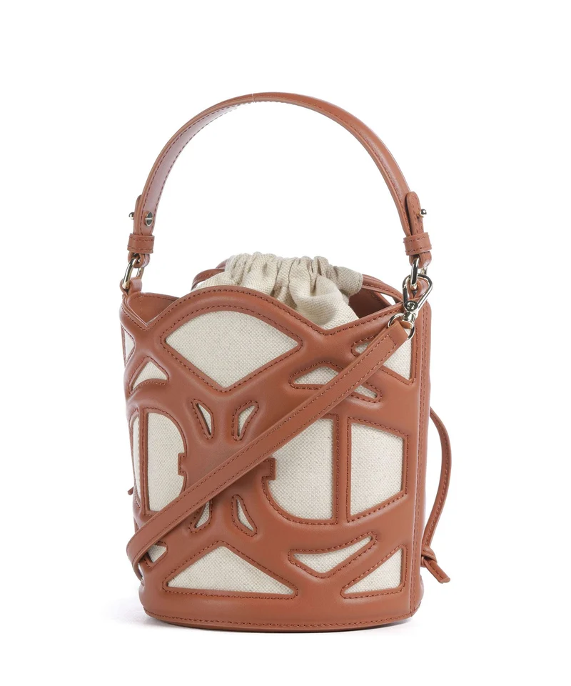 Aigner Azzurra S Bucket Handtasche cognac brown