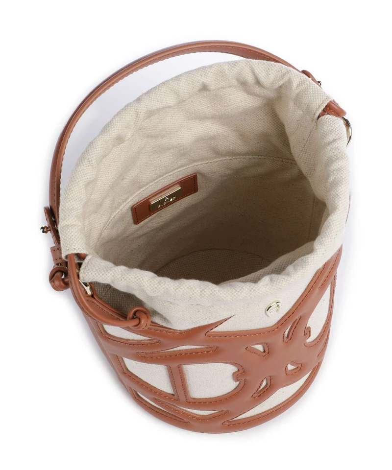 Aigner Azzurra S Bucket Handtasche cognac brown