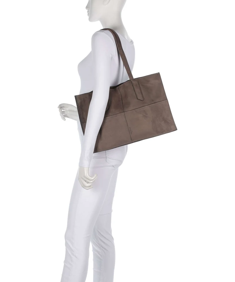 Liebeskind Amy Vegan Suede L Shopper neutral grey