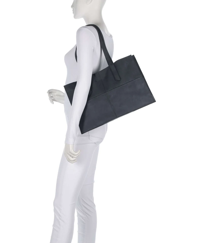 Liebeskind Amy Vegan Suede L Shopper peacoat