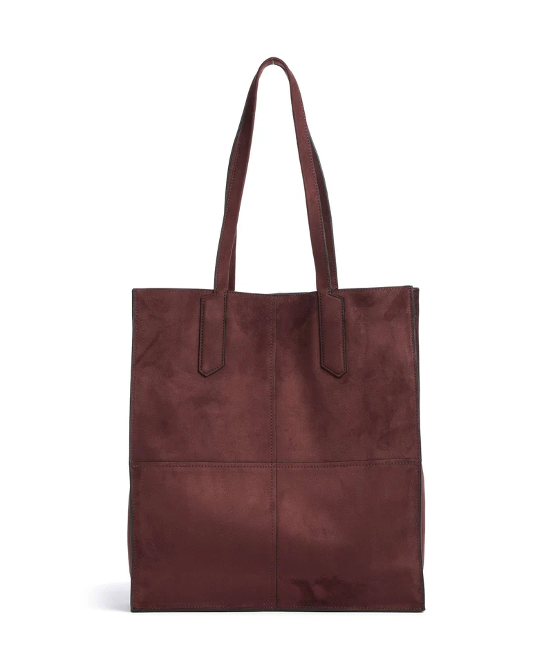 Liebeskind Amy Vegan Suede L Shopper pomegranate