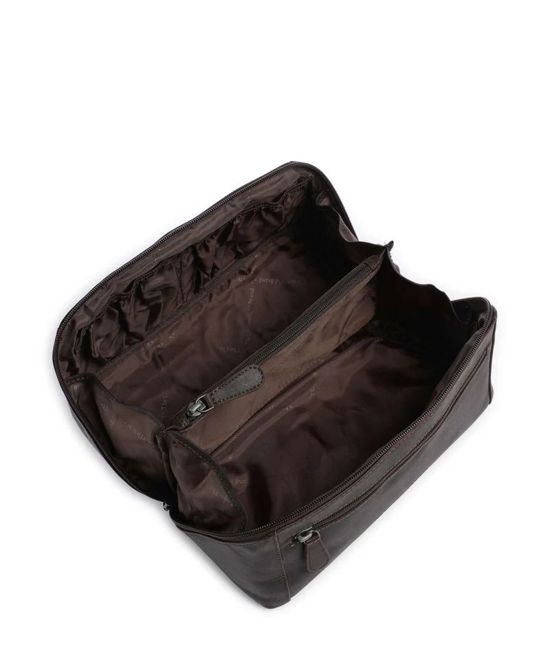 The Chesterfield Brand Wax Pull Up Cow Elmia Kulturbeutel brown