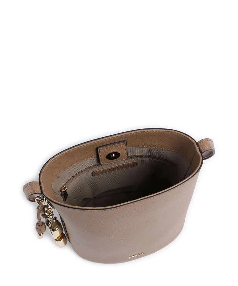Furla Roxie Mini Bucket Handtasche toffee